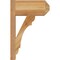 Ekena Millwork Olympic Craftsman Rough Sawn Outlooker, Western Red Cedar, 8"W x 16"D x 24"H OUT08X16X24OLY04RWR - alternate 4
